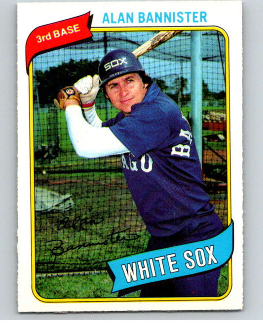 1980 O-Pee-Chee #317 Alan Bannister  Chicago White Sox  V79781 Image 1