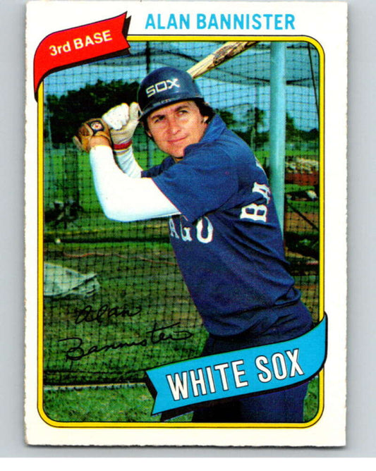 1980 O-Pee-Chee #317 Alan Bannister  Chicago White Sox  V79782 Image 1