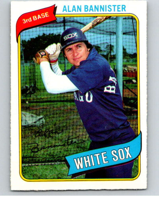 1980 O-Pee-Chee #317 Alan Bannister  Chicago White Sox  V79783 Image 1