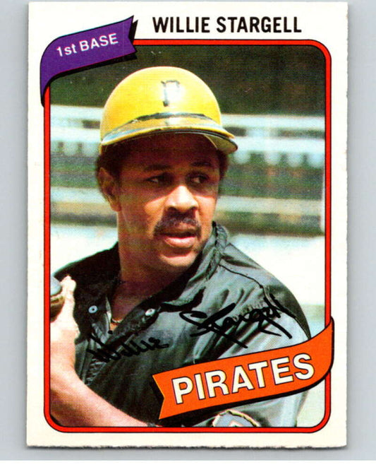 1980 O-Pee-Chee #319 Willie Stargell  Pittsburgh Pirates  V79789 Image 1