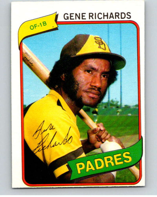 1980 O-Pee-Chee #323 Gene Richards  San Diego Padres  V79799 Image 1