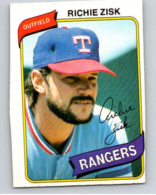 1980 O-Pee-Chee #325 Richie Zisk  Texas Rangers  V79801 Image 1