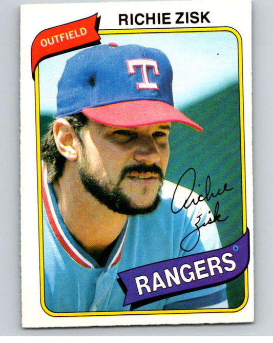 1980 O-Pee-Chee #325 Richie Zisk  Texas Rangers  V79804 Image 1