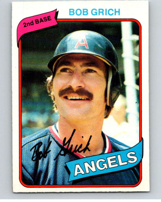 1980 O-Pee-Chee #326 Bobby Grich  California Angels  V79806 Image 1