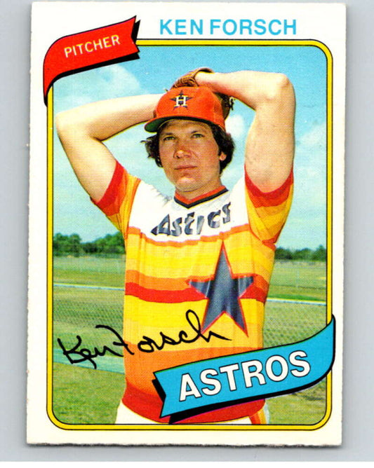 1980 O-Pee-Chee #337 Ken Forsch  Houston Astros  V79832 Image 1