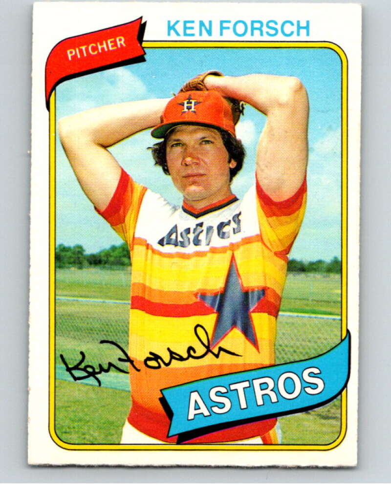 1980 O-Pee-Chee #337 Ken Forsch  Houston Astros  V79832 Image 1
