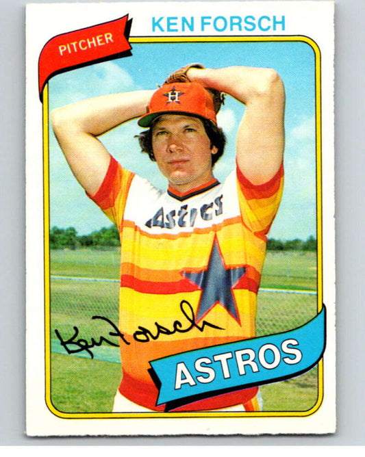 1980 O-Pee-Chee #337 Ken Forsch  Houston Astros  V79837 Image 1