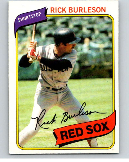 1980 O-Pee-Chee #339 Rick Burleson  Boston Red Sox  V79844 Image 1