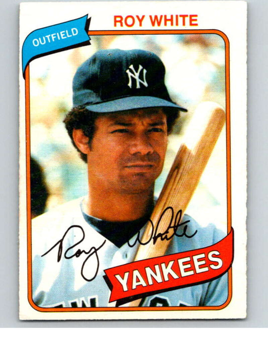 1980 O-Pee-Chee #341 Roy White  New York Yankees  V79850 Image 1