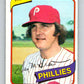 1980 O-Pee-Chee #346 Tug McGraw  Philadelphia Phillies  V79860 Image 1