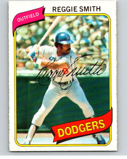 1980 O-Pee-Chee #350 Reggie Smith  Los Angeles Dodgers  V79876 Image 1