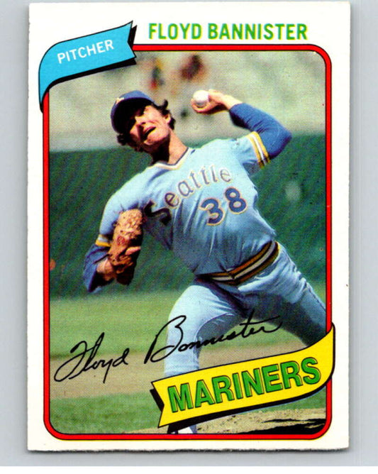 1980 O-Pee-Chee #352 Floyd Bannister  Seattle Mariners  V79884 Image 1