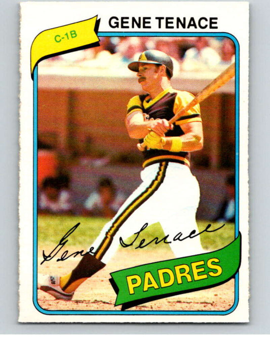 1980 O-Pee-Chee #355 Gene Tenace  San Diego Padres  V79889 Image 1