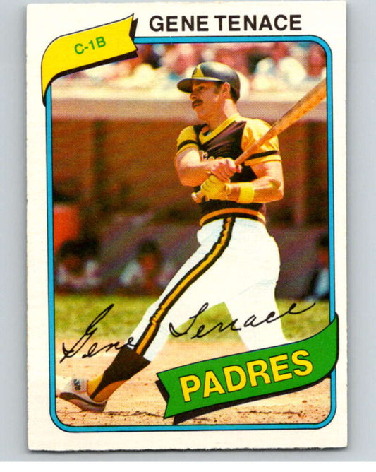 1980 O-Pee-Chee #355 Gene Tenace  San Diego Padres  V79890 Image 1