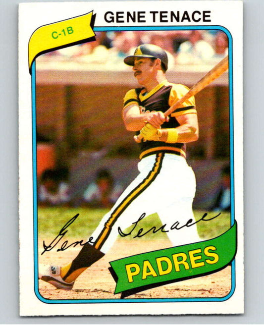 1980 O-Pee-Chee #355 Gene Tenace  San Diego Padres  V79891 Image 1