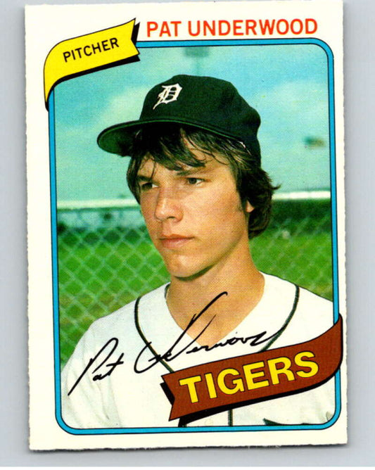 1980 O-Pee-Chee #358 Pat Underwood  Detroit Tigers  V79896 Image 1