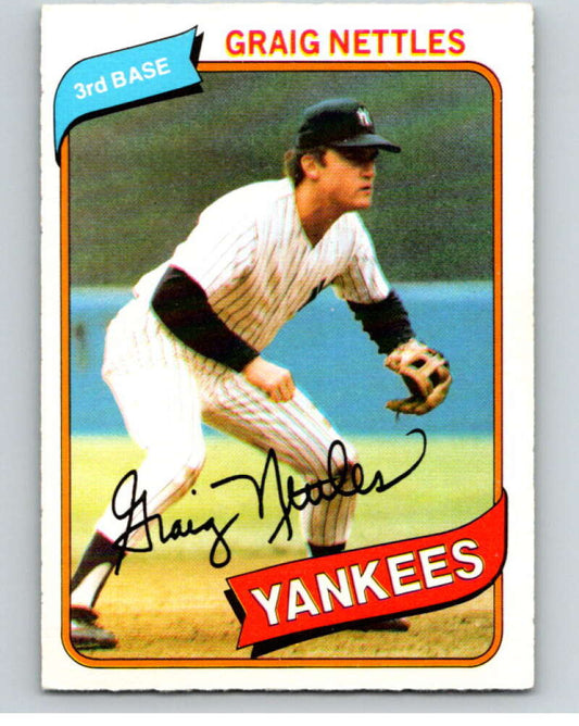1980 O-Pee-Chee #359 Graig Nettles  New York Yankees  V79900 Image 1
