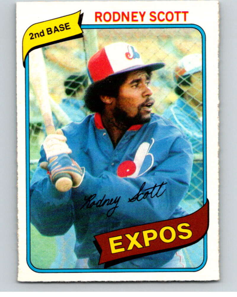 1980 O-Pee-Chee #360 Rodney Scott  Montreal Expos  V79901 Image 1