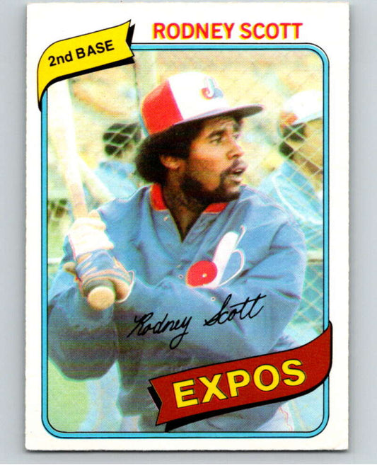 1980 O-Pee-Chee #360 Rodney Scott  Montreal Expos  V79903 Image 1