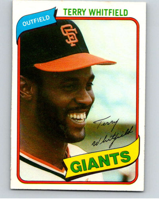 1980 O-Pee-Chee #361 Terry Whitfield  San Francisco Giants  V79905 Image 1