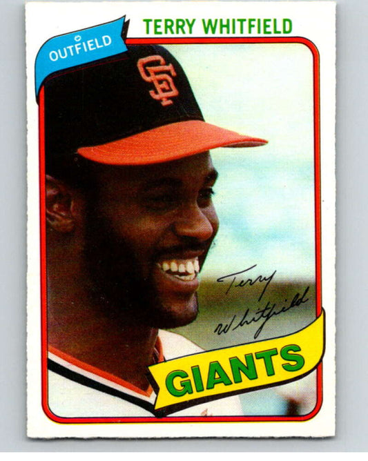 1980 O-Pee-Chee #361 Terry Whitfield  San Francisco Giants  V79906 Image 1