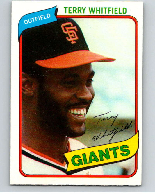 1980 O-Pee-Chee #361 Terry Whitfield  San Francisco Giants  V79908 Image 1