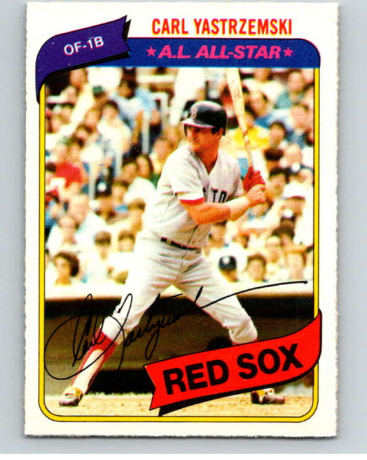 1980 O-Pee-Chee #365 Carl Yastrzemski  Boston Red Sox  V79914 Image 1