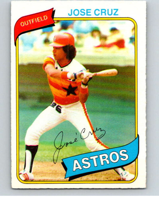 1980 O-Pee-Chee #367 Jose Cruz  Houston Astros  V79916 Image 1