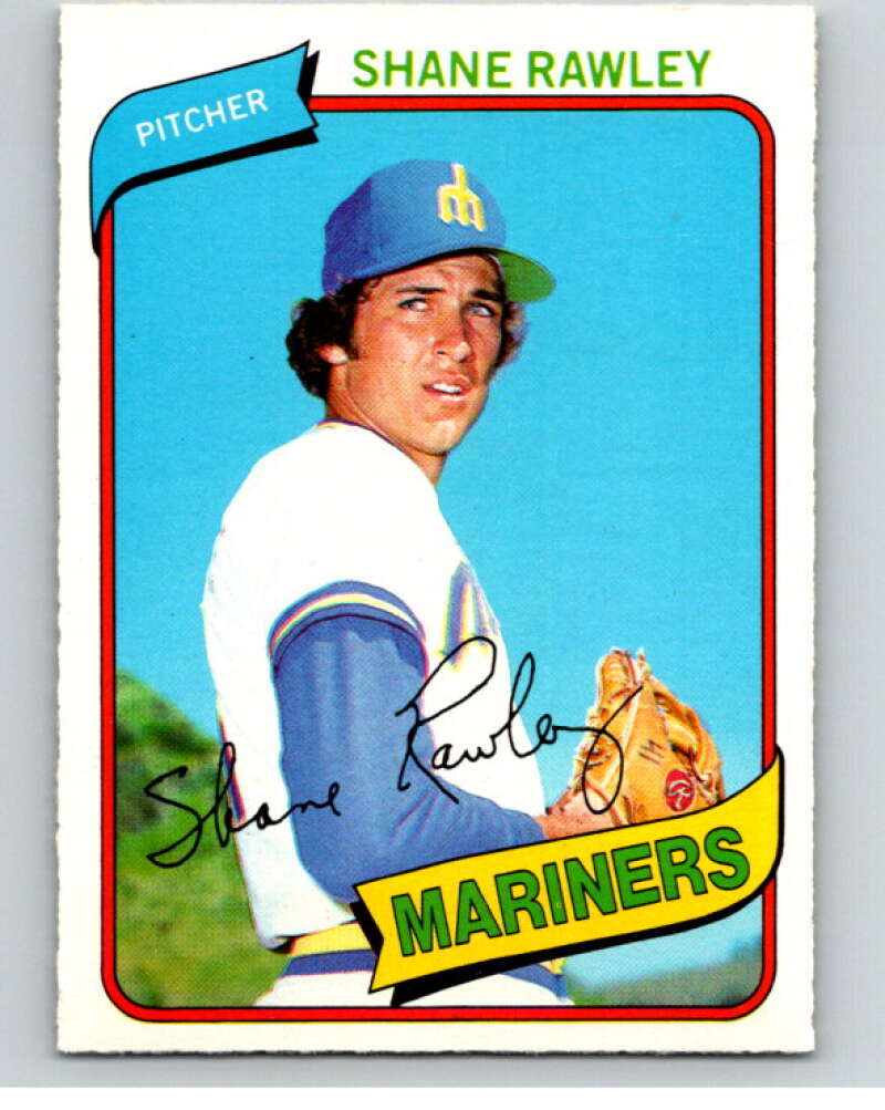 1980 O-Pee-Chee #368 Shane Rawley  Seattle Mariners  V79921 Image 1