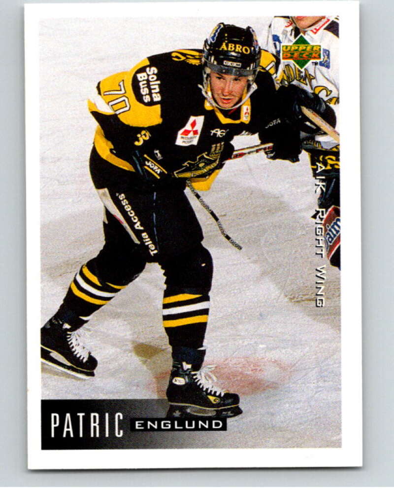 1995-96 Swedish Upper Deck #17 Patrik Englund V80028 Image 1