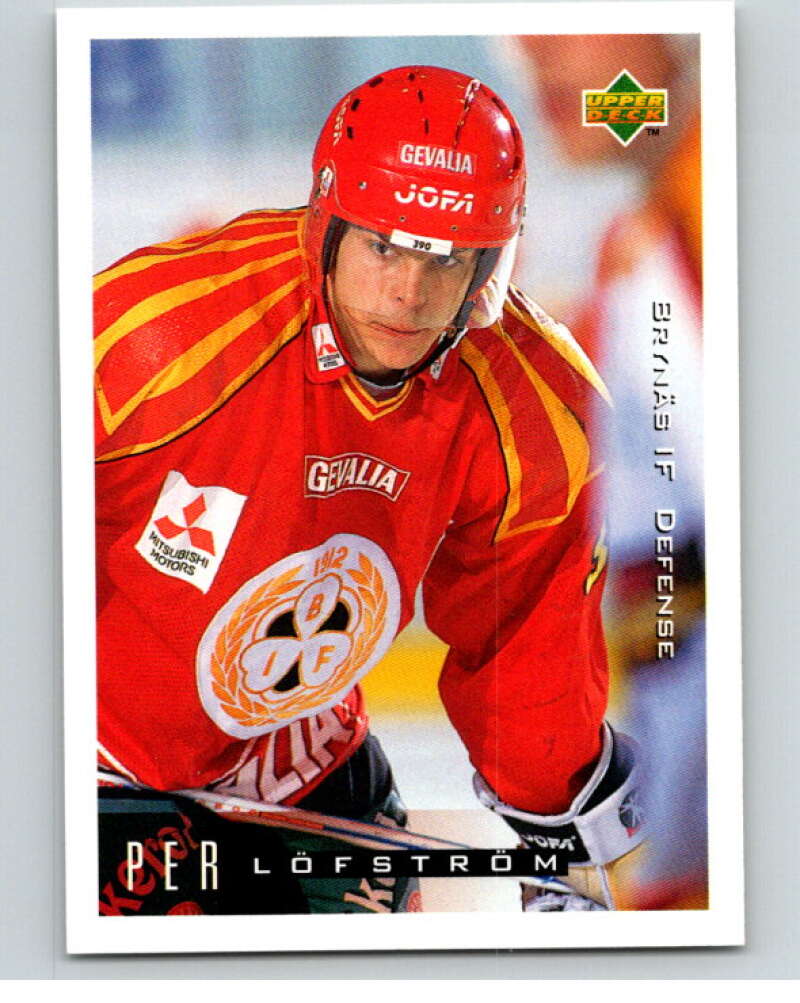 1995-96 Swedish Upper Deck #25 Per Lofstrom V80041 Image 1