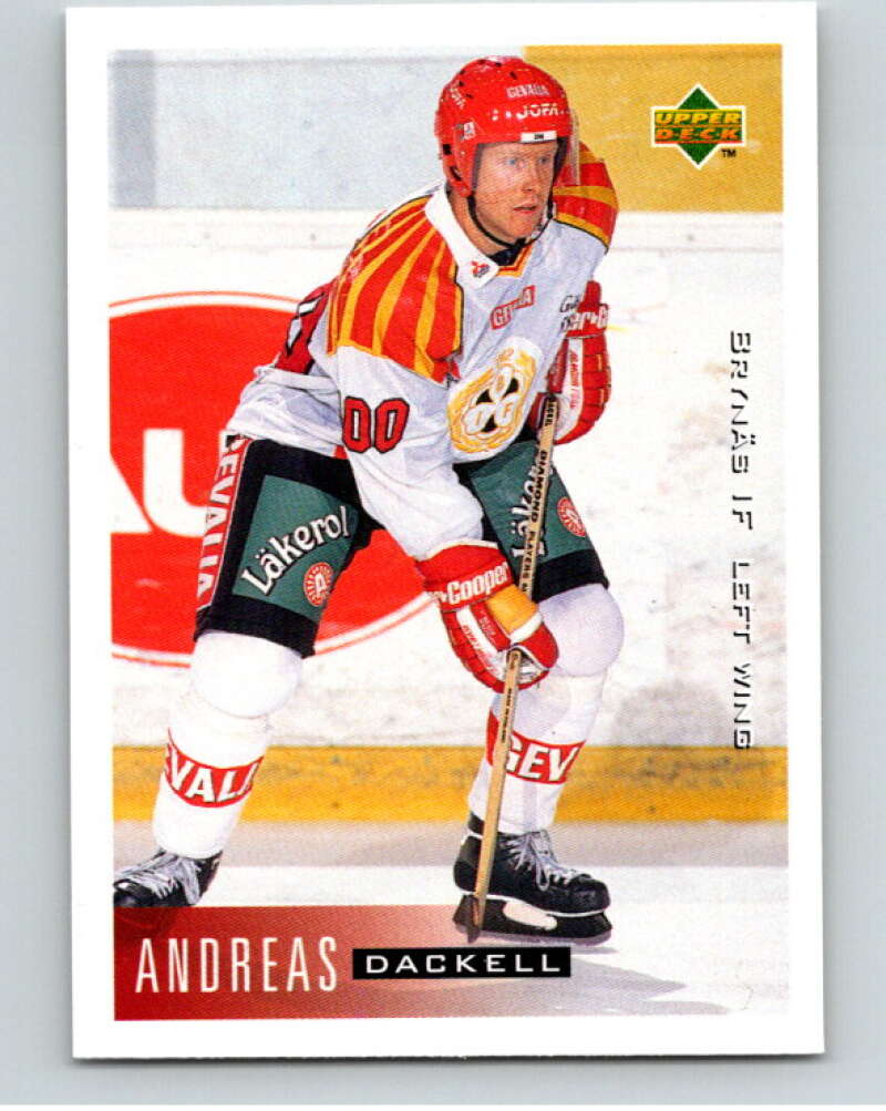 1995-96 Swedish Upper Deck #36 Andreas Dackell V80059 Image 1