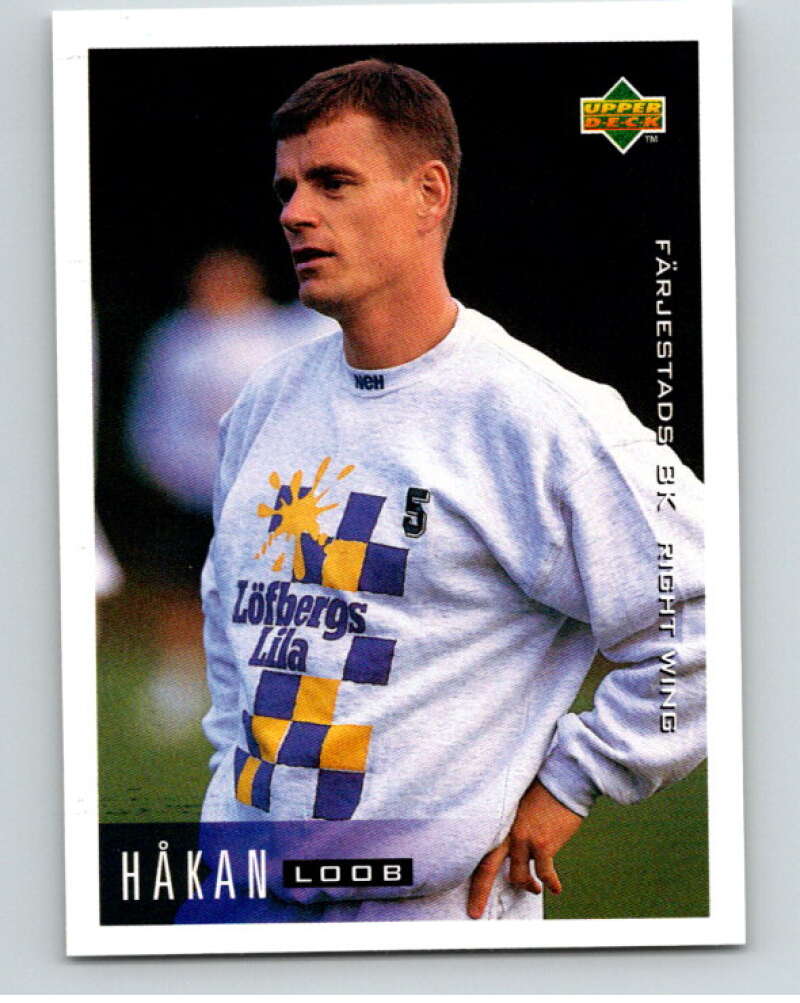 1995-96 Swedish Upper Deck #64 Hakan Loob V80107 Image 1