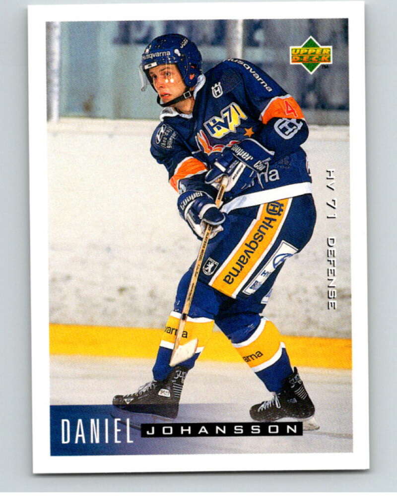 1995-96 Swedish Upper Deck #80 Daniel Johansson V80130 Image 1