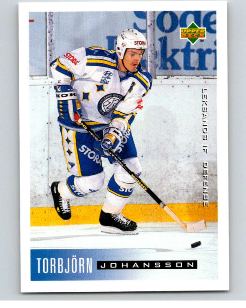 1995-96 Swedish Upper Deck #96 Torbjorn Johansson V80159 Image 1