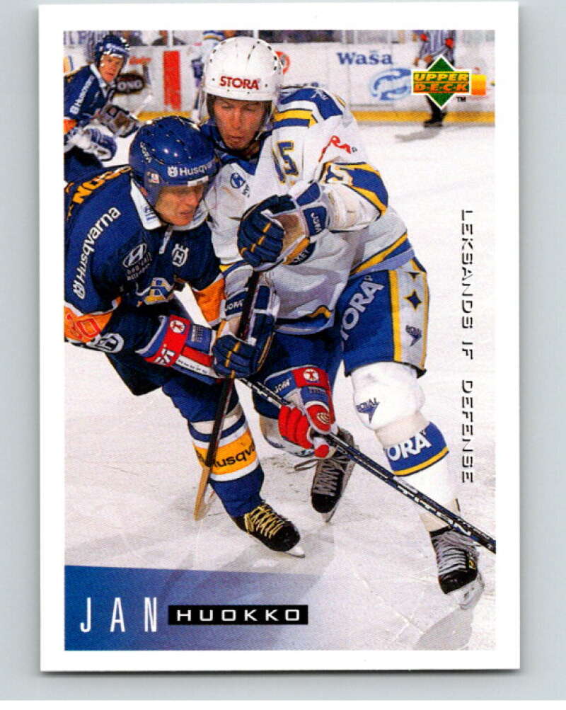 1995-96 Swedish Upper Deck #99 Jan Huokko V80164 Image 1