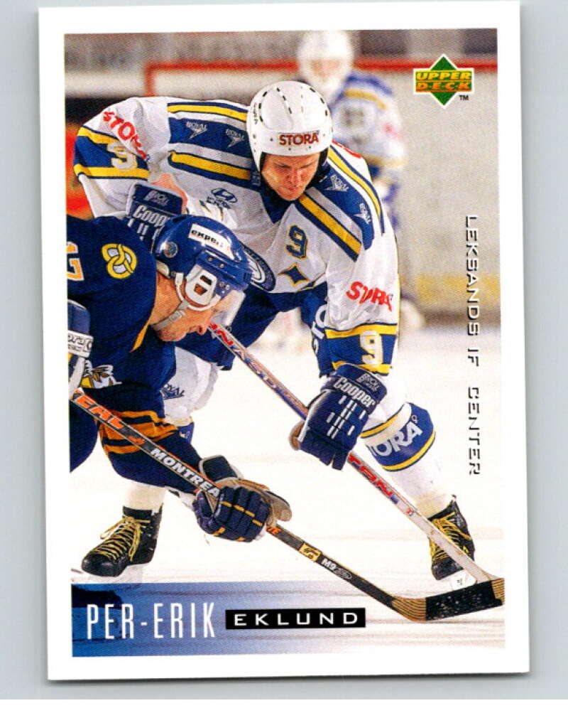 1995-96 Swedish Upper Deck #101 Per-Erik Eklund V80168 Image 1