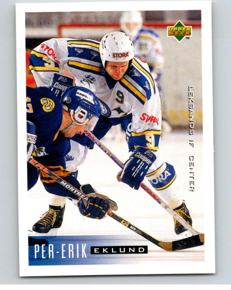 1995-96 Swedish Upper Deck #101 Per-Erik Eklund V80169 Image 1