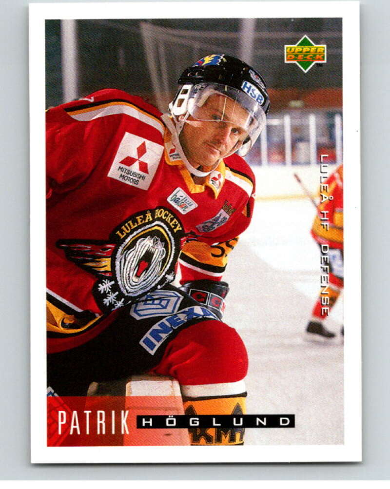 1995-96 Swedish Upper Deck #115 Patrik Hoglund V80194 Image 1