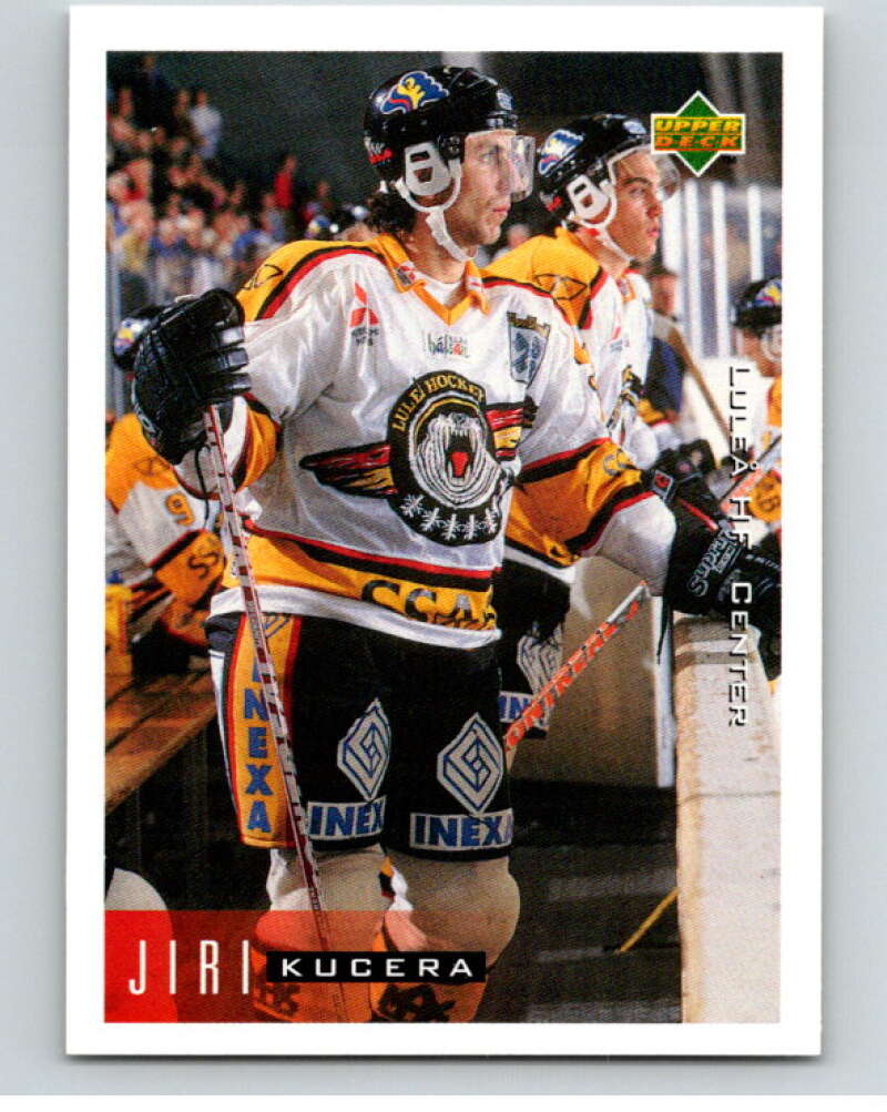 1995-96 Swedish Upper Deck #126 Jiri Kucera V80210 Image 1