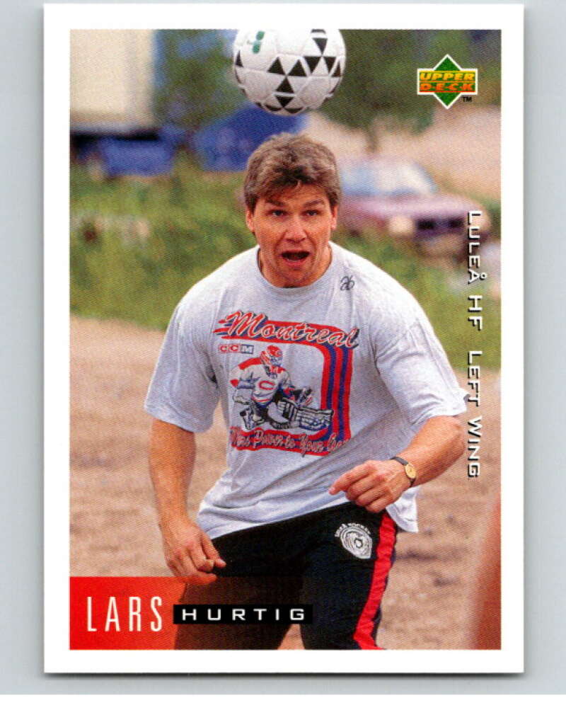 1995-96 Swedish Upper Deck #131 Lars Hurtig V80216 Image 1