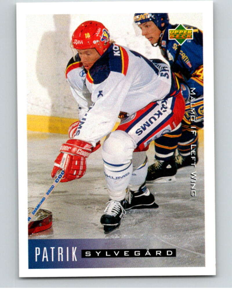 1995-96 Swedish Upper Deck #146 Patrik Sylvegard V80242 Image 1