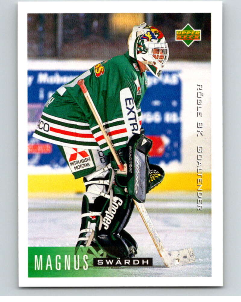 1995-96 Swedish Upper Deck #170 Magnus Swardh V80282 Image 1