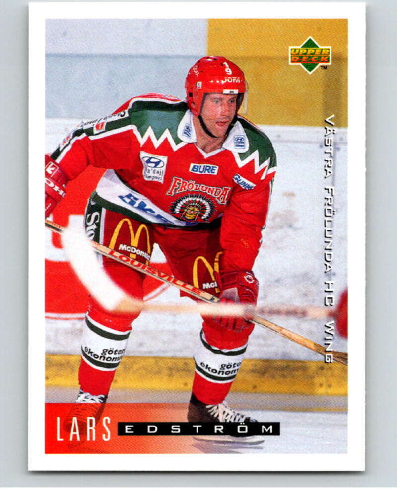 1995-96 Swedish Upper Deck #214 Lars Edstrom V80361 Image 1