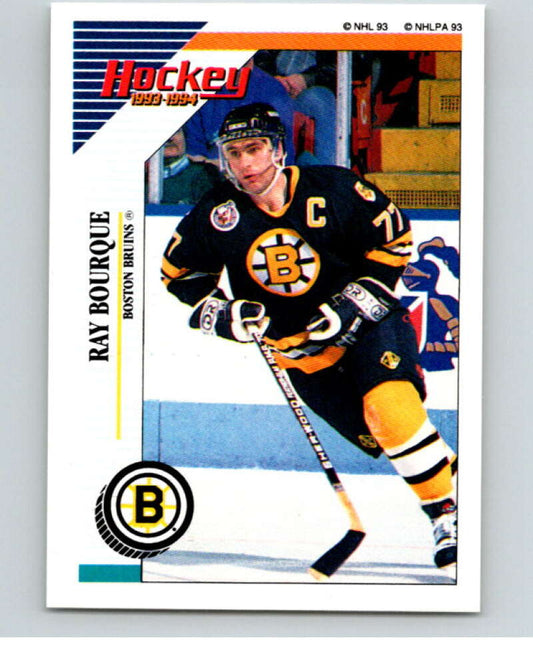 1993-94 Panini Stickers #10 Ray Bourque  Boston Bruins  V80403 Image 1