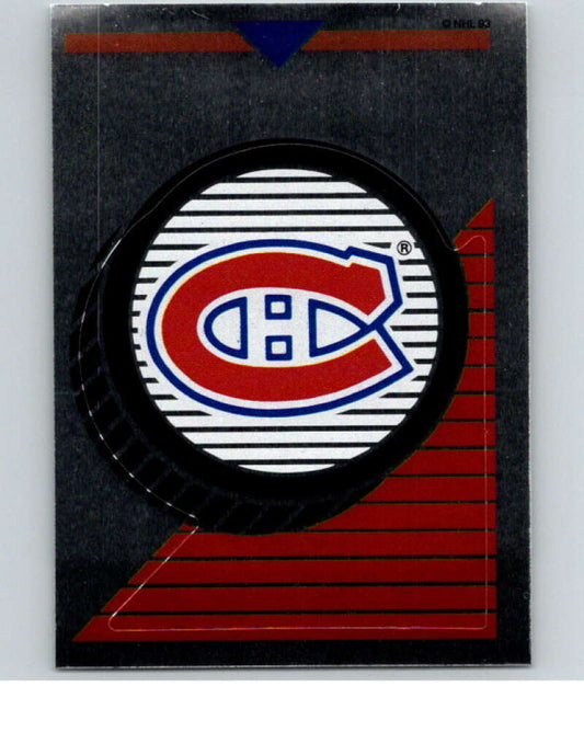 1993-94 Panini Stickers #12 Canadiens Logo   V80405 Image 1