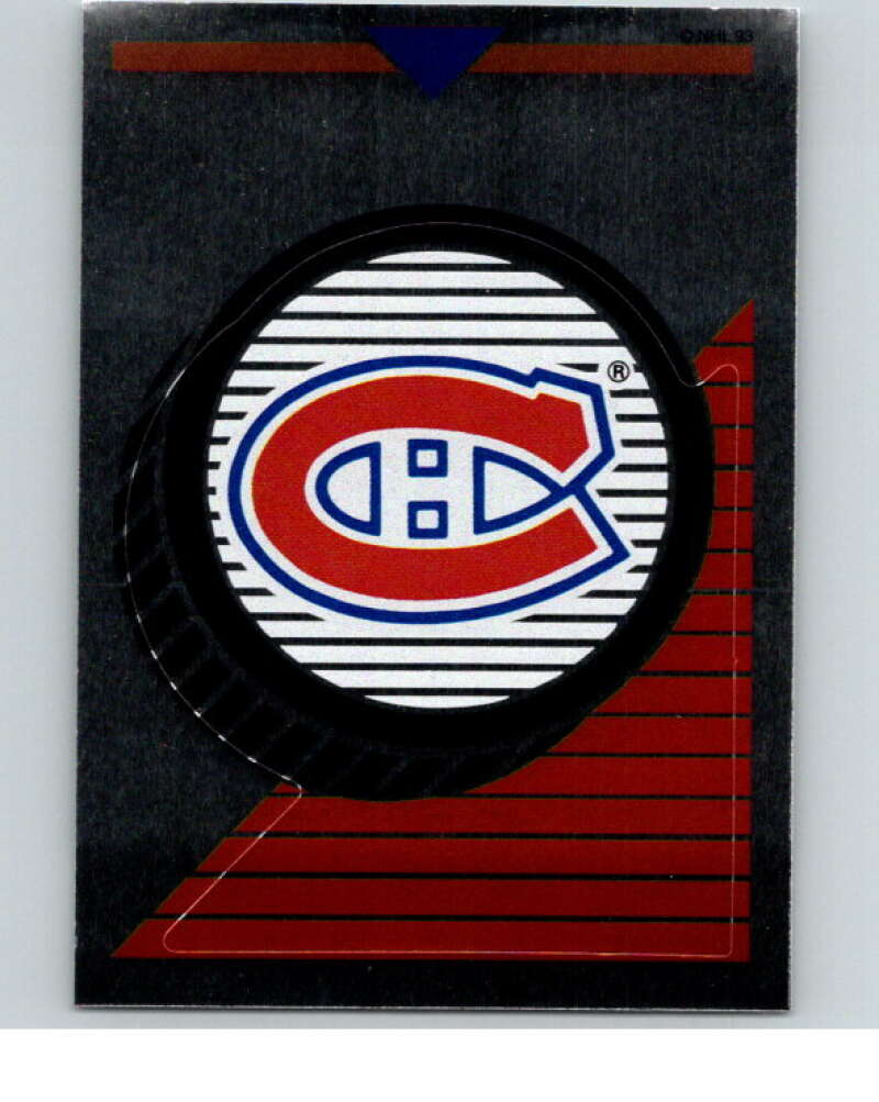 1993-94 Panini Stickers #12 Canadiens Logo   V80406 Image 1