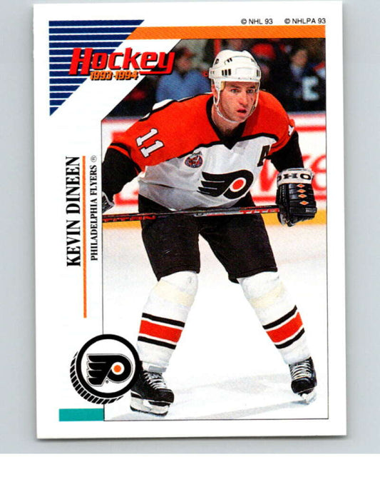 1993-94 Panini Stickers #49 Kevin Dineen  Philadelphia Flyers  V80457 Image 1