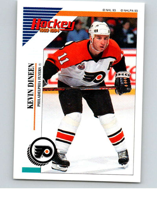 1993-94 Panini Stickers #49 Kevin Dineen  Philadelphia Flyers  V80458 Image 1