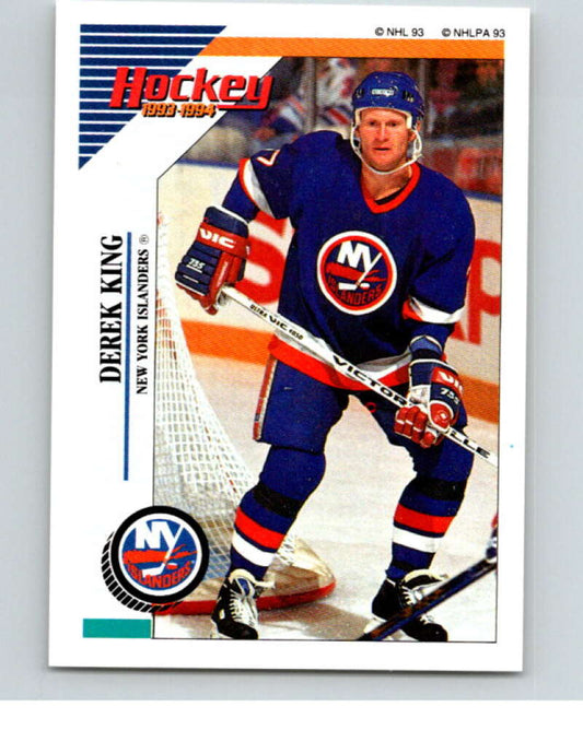 1993-94 Panini Stickers #58 Derek King  New York Islanders  V80466 Image 1
